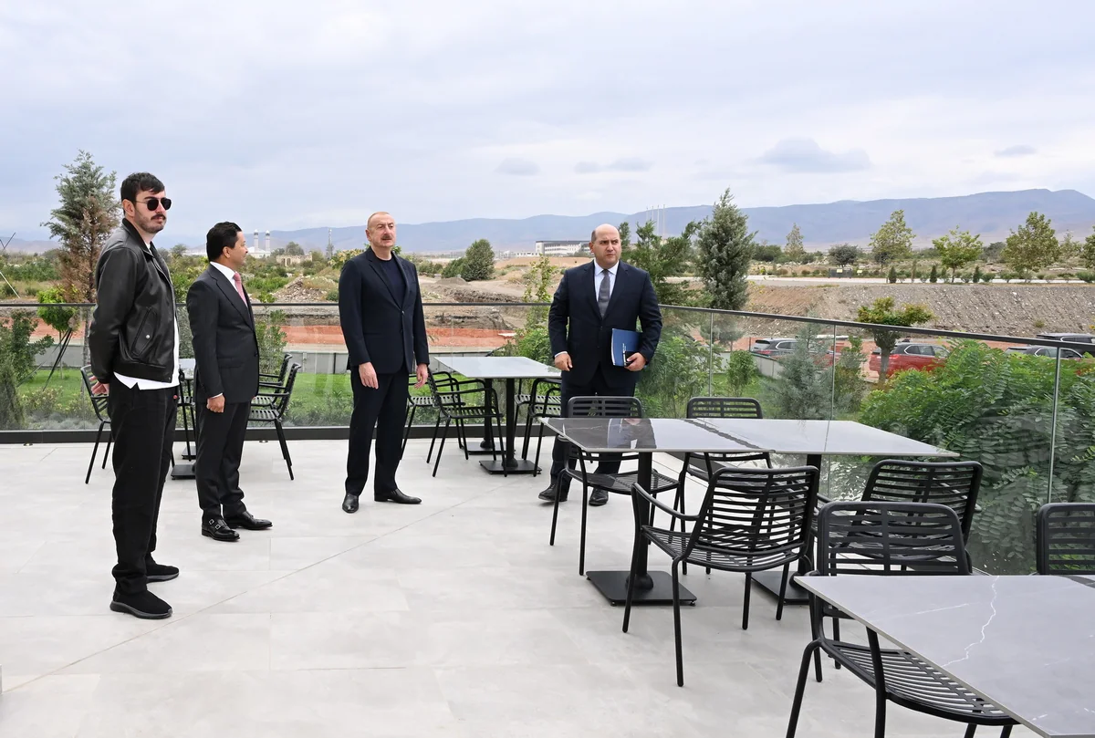 Prezident İlham Əliyev “Aghdam City Hotel”in açılışında iştirak edib - YENİLƏNİB