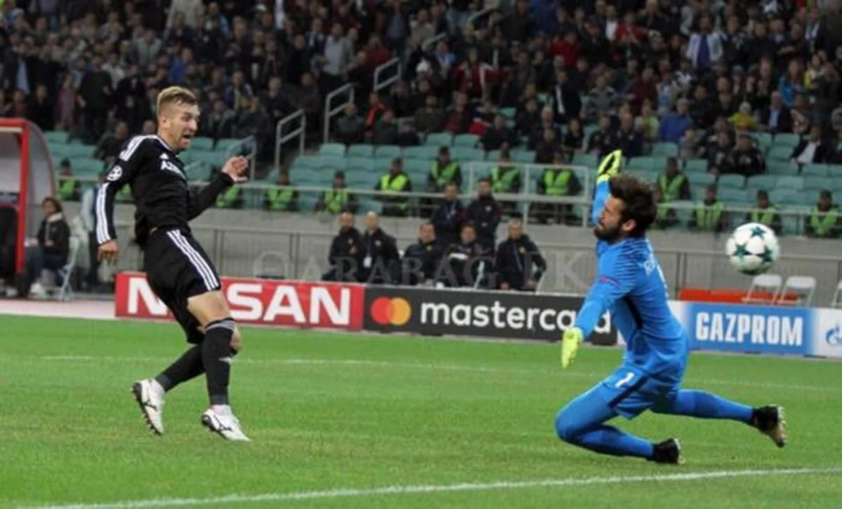 Qarabağ klubu Romanın Çempionlar Liqasındakı antirekord seriyasında yer alıb