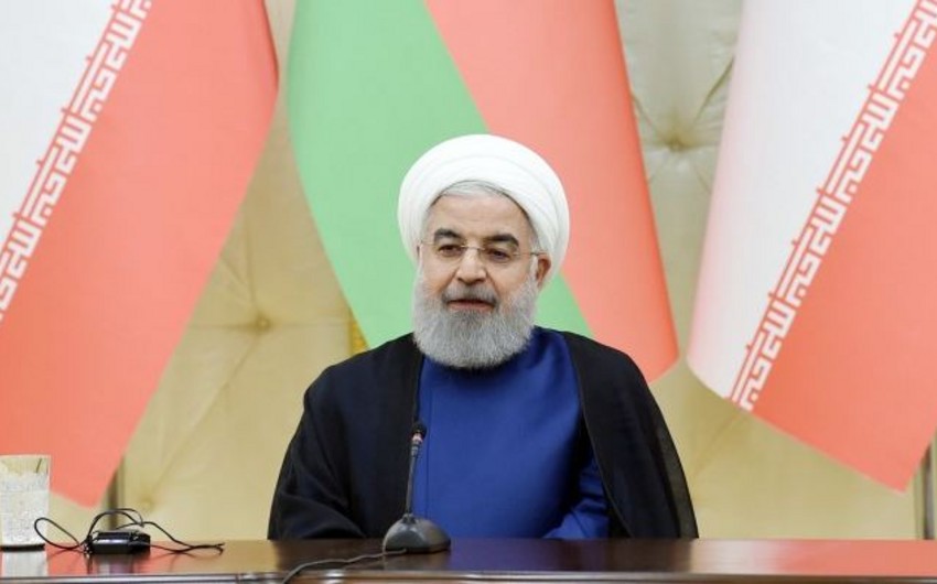 Həsən Ruhani: İran Azərbaycanın yanında olub və olacaq