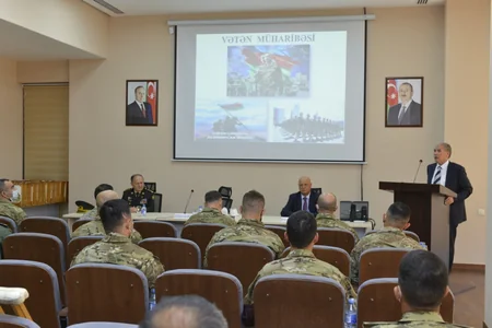 Vətən müharibəsinin iştirakçıları ilə görüş keçirilib