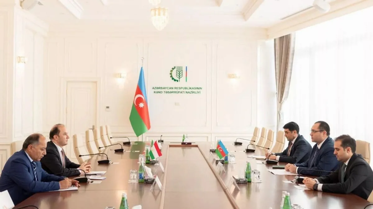 Tajikistan, Azerbaijan eye developing agricultural co-op
