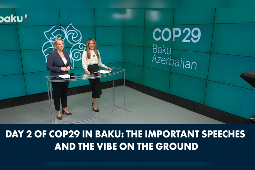 Baku TV International provides highlights of second day at COP29