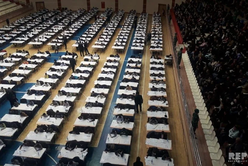 DSX-nin Xüsusi Məktəbinə şagird qəbulu ilə bağlı imtahan keçirilir - VİDEO - YENİLƏNİB