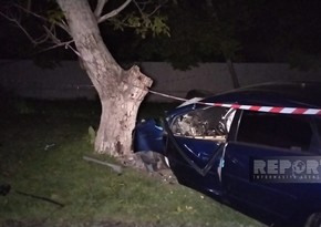 Oğuz rayonunda ölümlə nəticələnən yol qəzası baş verib