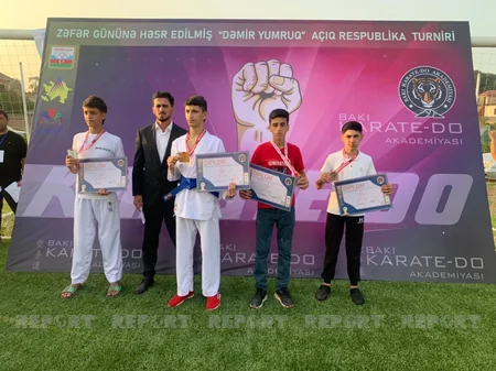 Lənkəranda karate üzrə Dəmir Yumruq l Açıq Respublika turniri keçirilib