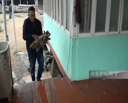Ağdaşın Qaradeyin kəndinin yanacaq problemi: qaz yoxdur, odun tapmaq asan deyil