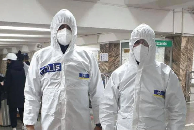 Metronun Memar Əcəmi stansiyasında koronavirus xəstəsi saxlanılıb