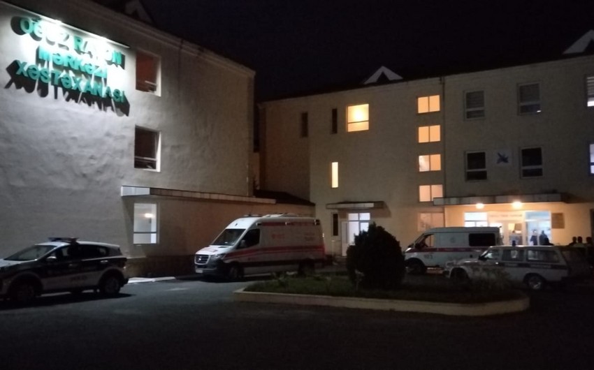 Oğuzda qarşısına at çıxan avtomobil qəzaya düşüb, xəsarət alanlar var