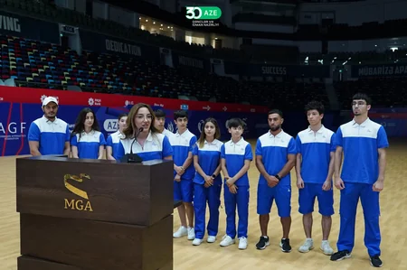 Fərid Qayıbov qitə və dünya çempionatlarında uğurla çıxış etmiş idmançılarla görüşüb