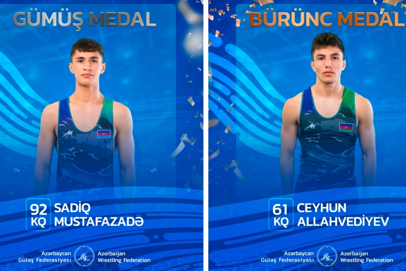 Azərbaycan güləşçiləri Bolqarıstanda keçirilən turnirdə iki medal qazanıb