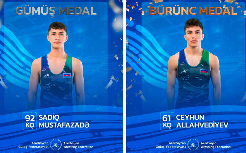 Azərbaycan güləşçiləri Bolqarıstanda keçirilən turnirdə iki medal qazanıb