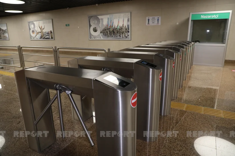 Bakı metrosu QR kod və bank kartı ilə ödənişlərə hazırdır