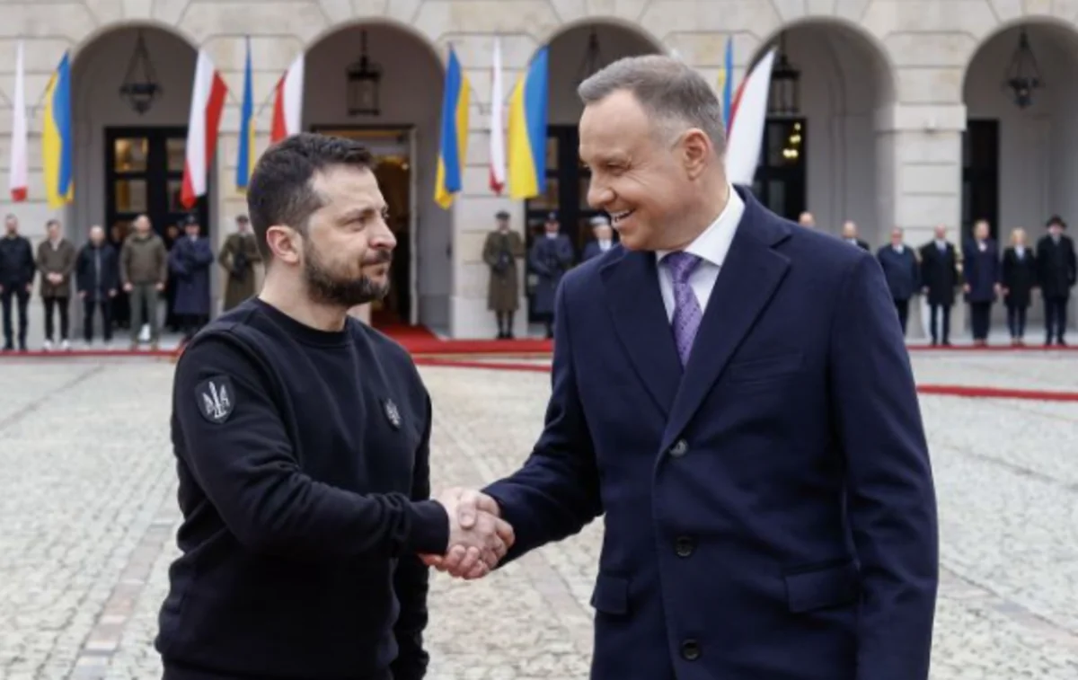 Zelenski Duda ilə Ukraynanın NATO-ya daxil olmasını müzakirə edib