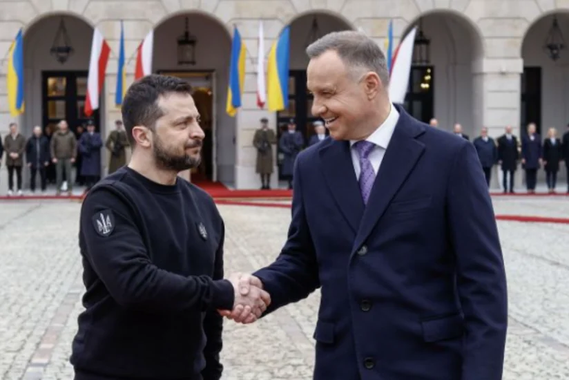 Зеленский обсудил с Дудой вступление Украины в НАТО