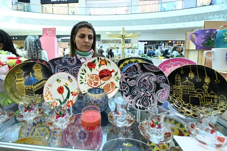 Bakıda 46-cı “Əl Əməyi, Göz Nuru” satış-sərgisinin açılışı olub