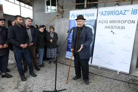 Cəlilabadda vətəndaşların qaz təchizatı ilə bağlı problemləri dinlənilib