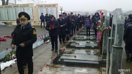 Qaxda 20 Yanvar faciəsi ilə bağlı anım mərasimi keçirilib - VİDEO