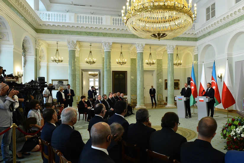 Polşa Prezidenti: “Ümidvaram ki, Azərbaycanla energetika sahəsində çox sıx əməkdaşlıq quracağıq”