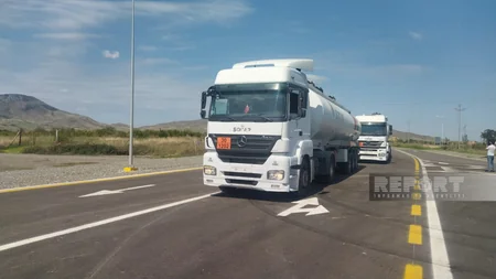 Qarabağın erməni sakinləri üçün 30 ton benzin, 34 ton dizel yola salınıb - YENİLƏNİB