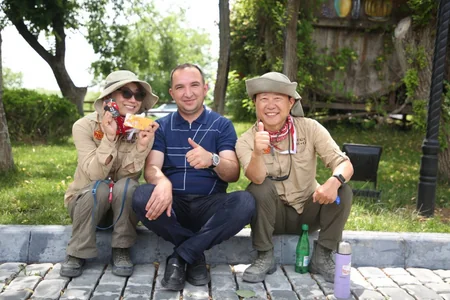“Pekin-Paris” ralli iştirakçıları Şamaxıdan yürüşə davam ediblər