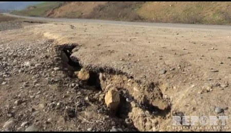 Cəlilabadda sürüşmə aktivləşib - FOTO