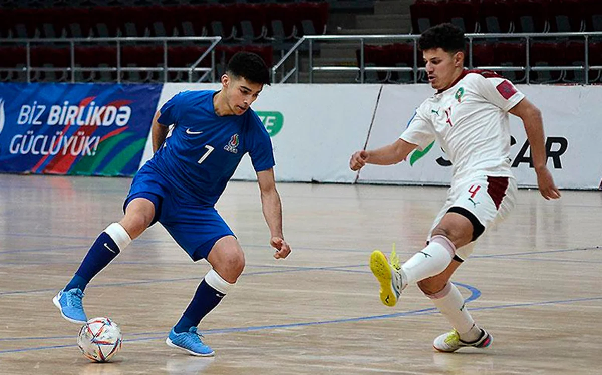 Azərbaycanın futzal üzrə U-19 millisi Mərakeşə uduzub