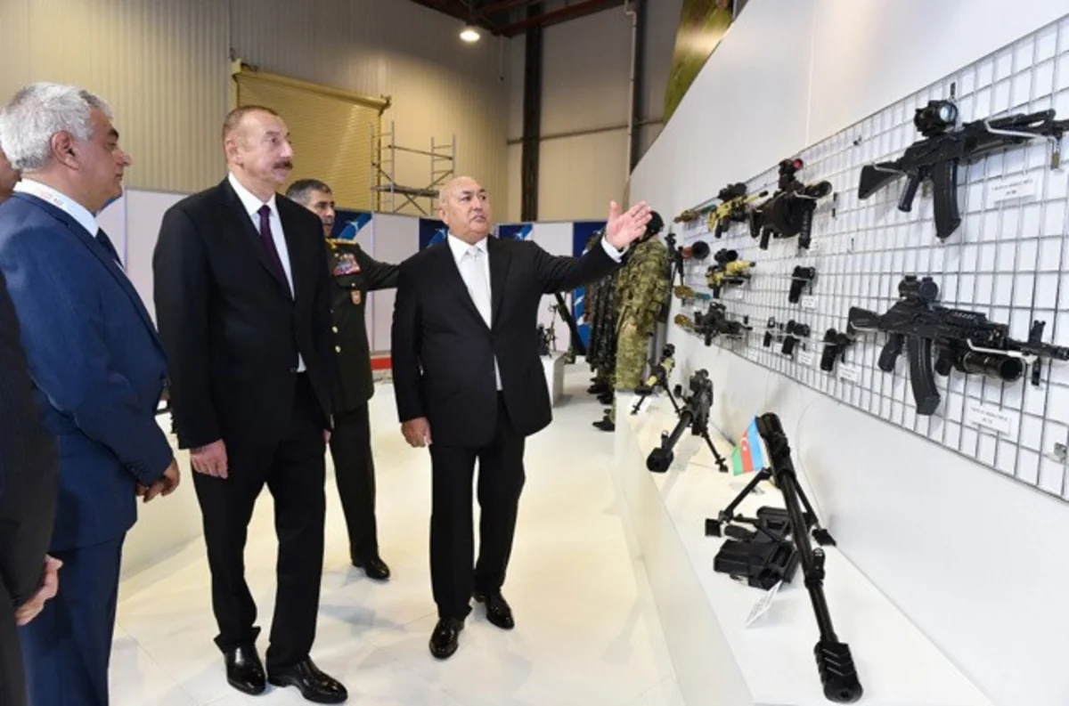Azərbaycanda istehsal olunan müdafiə təyinatlı məmulatların həcmi 33 dəfə artıb
