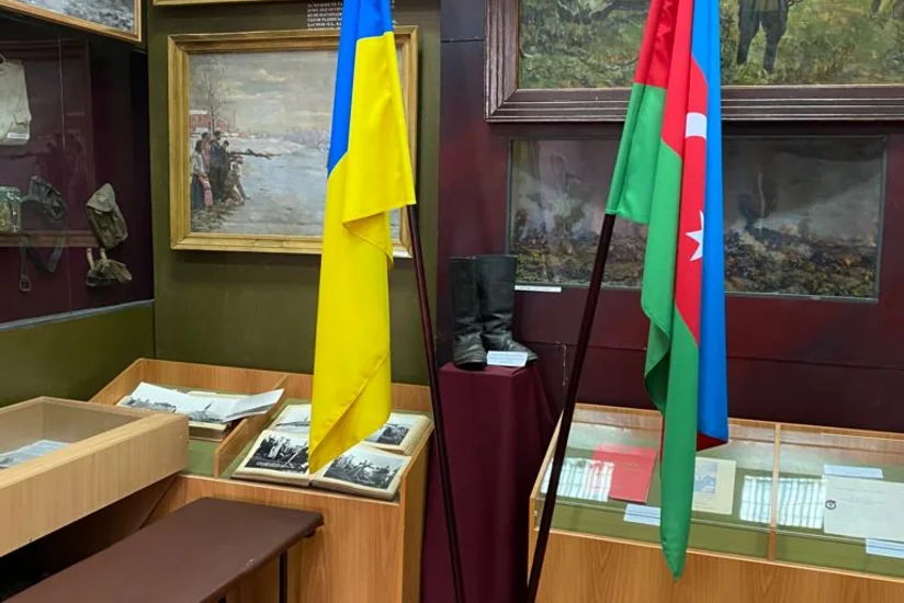 Ukraynada Axtırka Diyarşünaslıq Muzeyindəki Azərbaycan guşəsi köçürüləcək