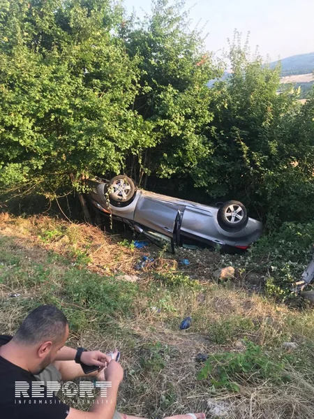İsmayıllıda yol qəzası baş verib, xəsarət alanlar var - FOTO - YENİLƏNİB