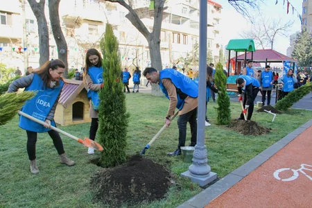 “Bizim həyət” layihəsi çərçivəsində daha bir həyət abadlaşdırılıb