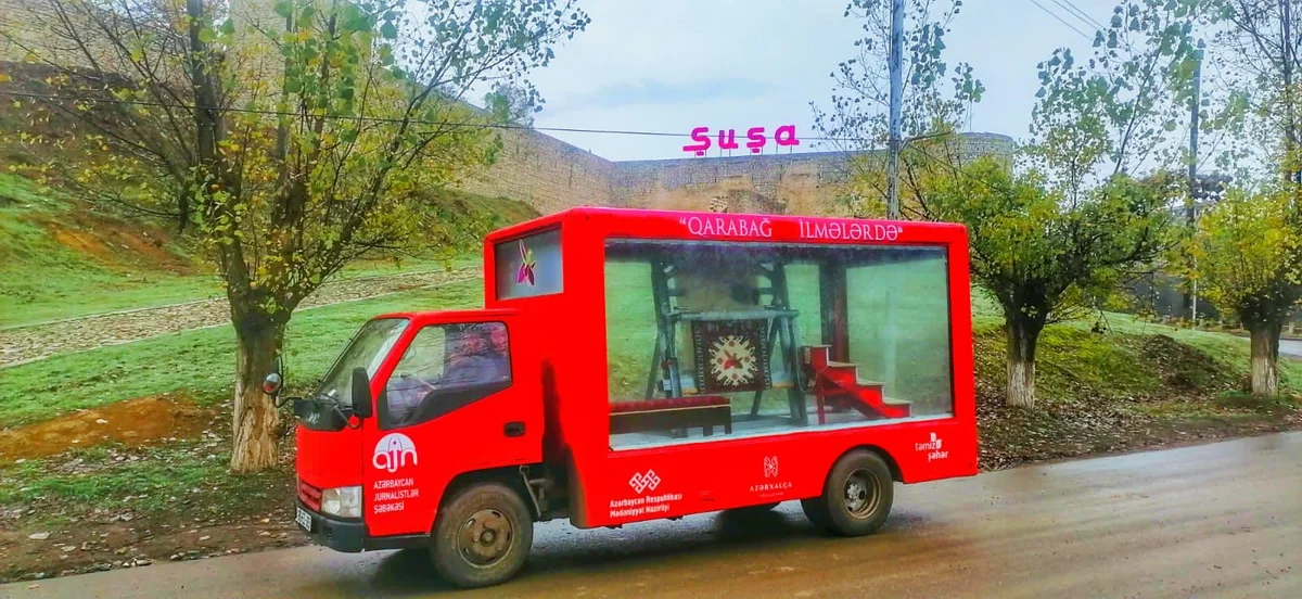 Carpet woven in Karabakh for first time since liberation of Shusha