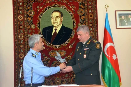 ​Pakistan Silahlı Qüvvələrinin nümayəndə heyəti Hərbi Akademiyada olub