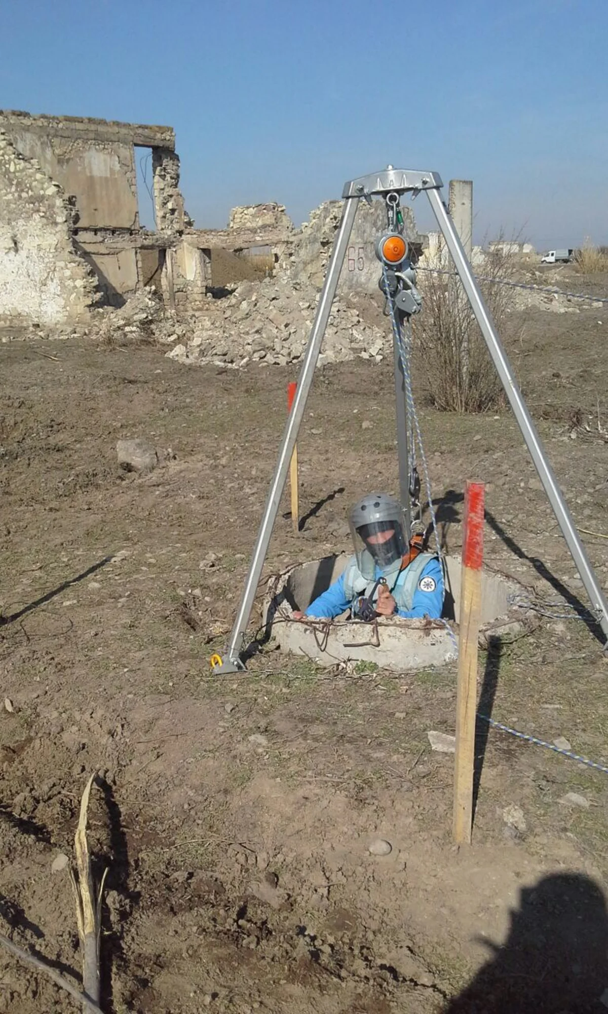 Cocuq Mərcanlıda 34 ədəd qəlpə, 2 ədəd raket gilizi aşkar edilib