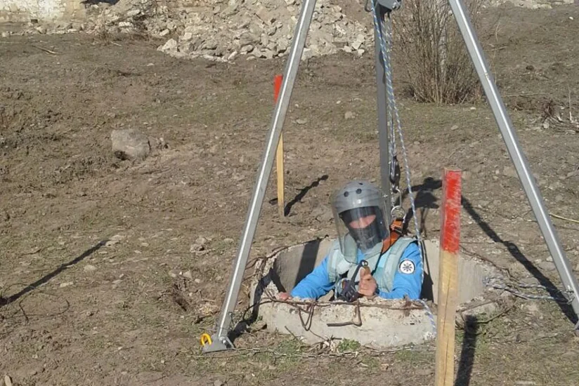 Cocuq Mərcanlıda 34 ədəd qəlpə, 2 ədəd raket gilizi aşkar edilib