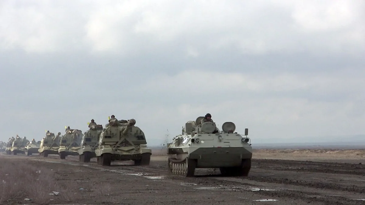 MoD: Rocket, artillery units move forward on designated routes