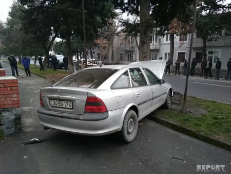 Qaxda yol qəzası olub, xəsarət alan var - FOTO