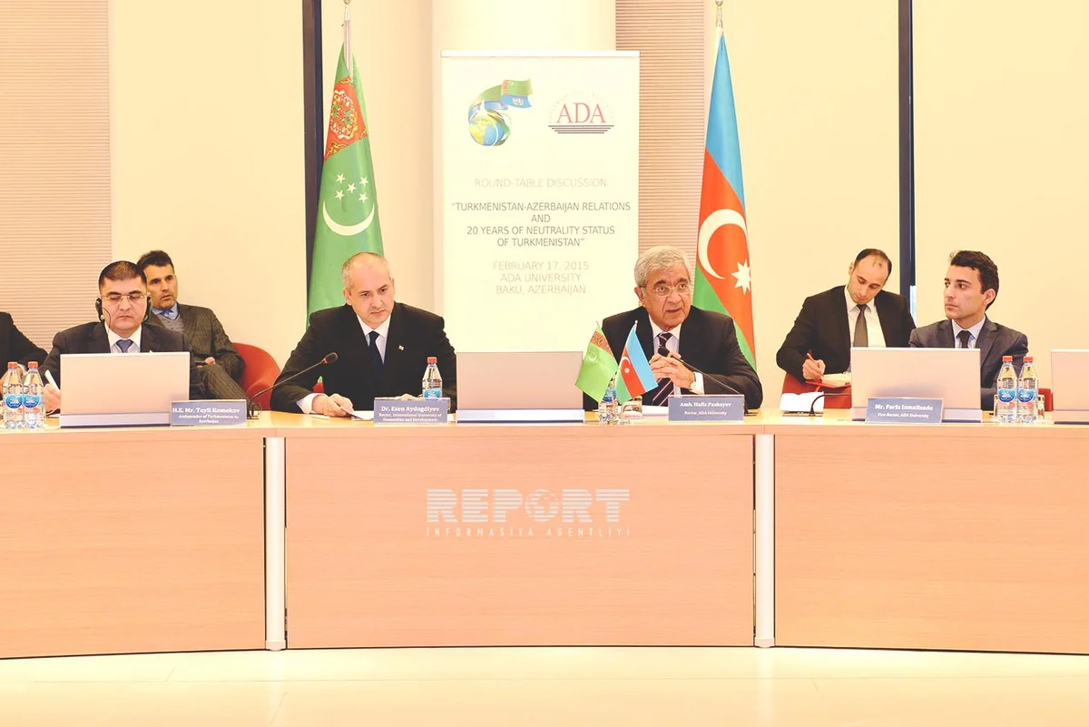 ADA Universitetində Azərbaycan və Türkmənistan münasibətləri müzakirə olunub