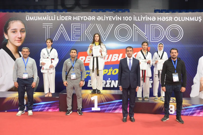 Yeniyetmə taekvondoçuların ölkə birinciliyində qaliblər müəyyənləşib
