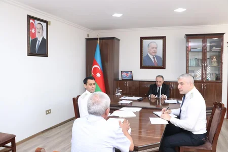 Baş prokuror Tovuz rayonunda vətəndaşları qəbul edib