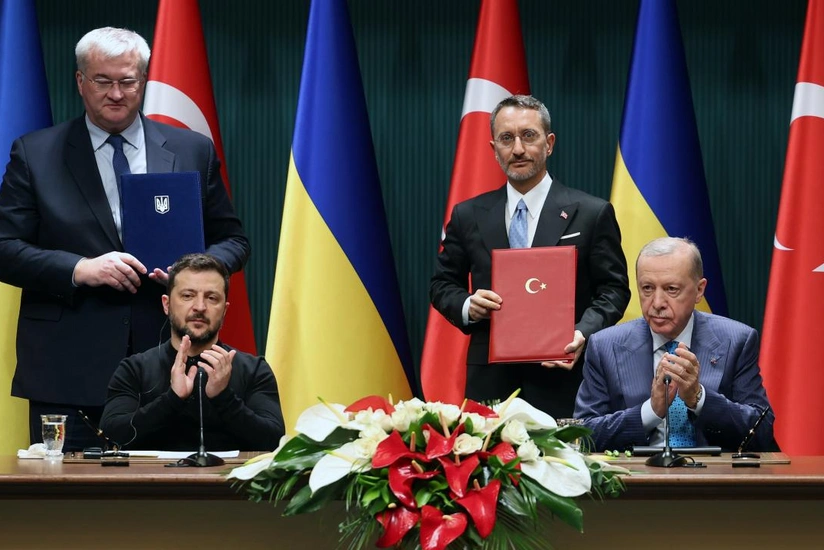 Türkiyə ilə Ukrayna təhsil və kommunikasiya sahələrində sazişlər imzalayıb