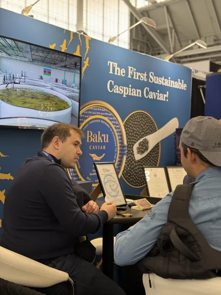 Azerbaijani caviar in the spotlight: Azerbaijan Fish Farm at Seafood Expo North America