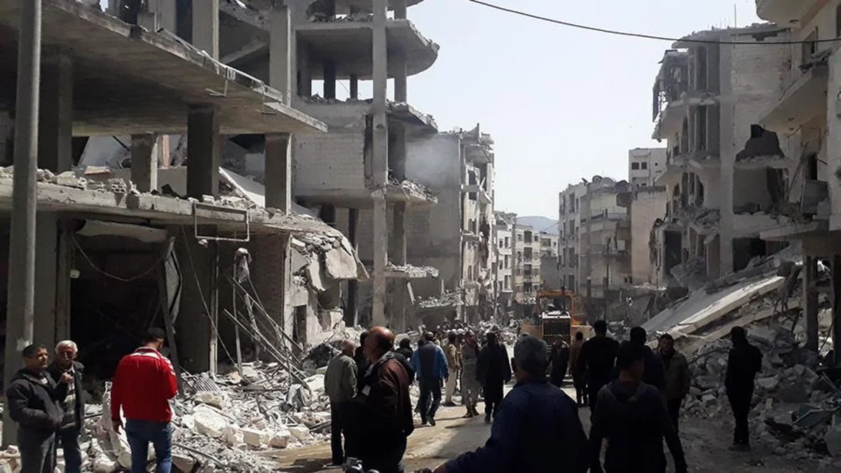 Suriyada törədilən partlayış zamanı ölən və yaralananların sayı artıb