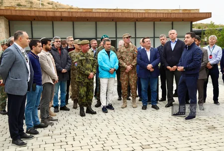 Members of diplomatic corps accredited in Azerbaijan arrive in Sugovushan