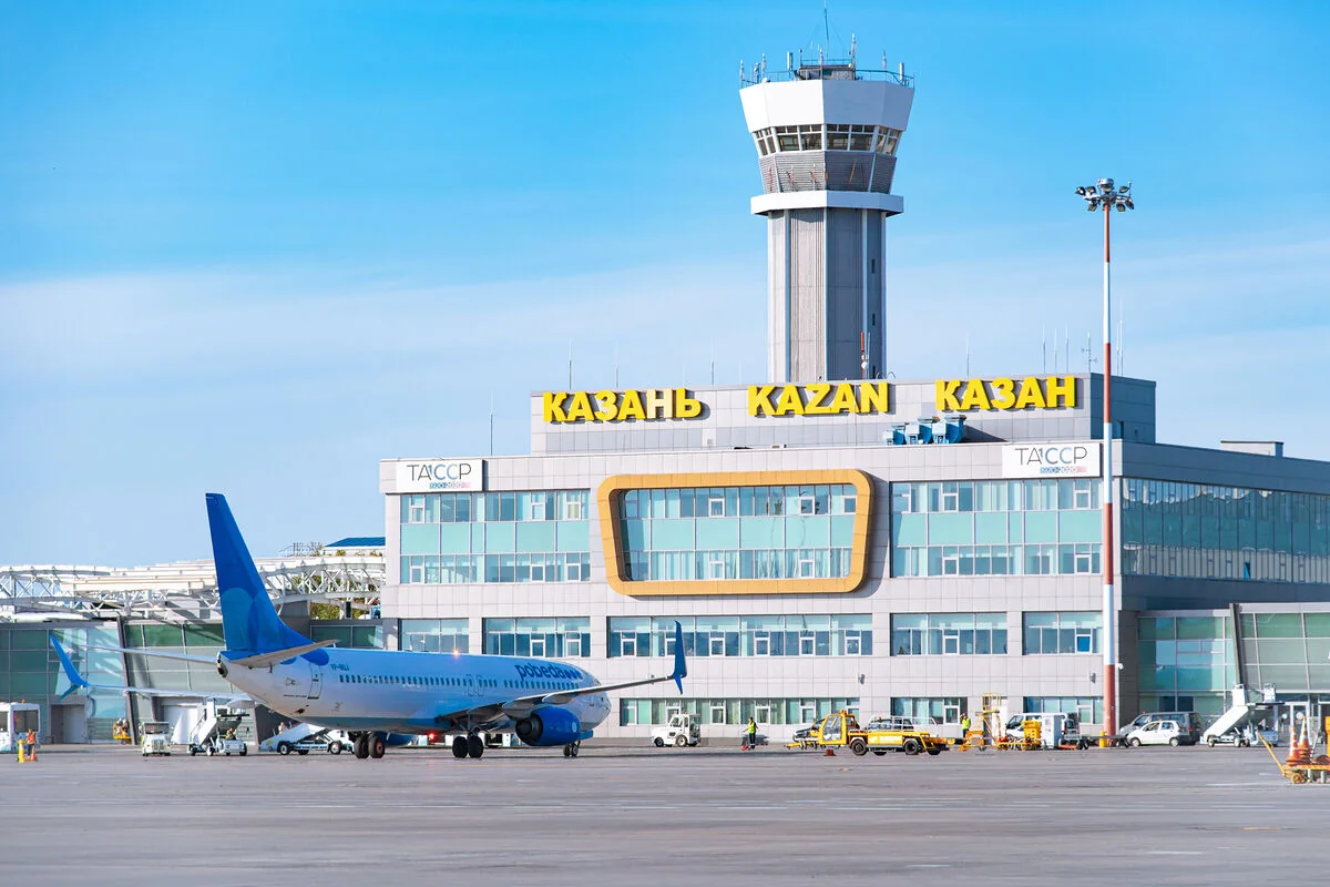 В аэропорту Казани ввели временные ограничения