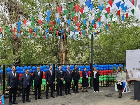 Laçında 32 ildən sonra ilk zəng çalınıb, 2 saylı məktəbdə dərslər başlayıb