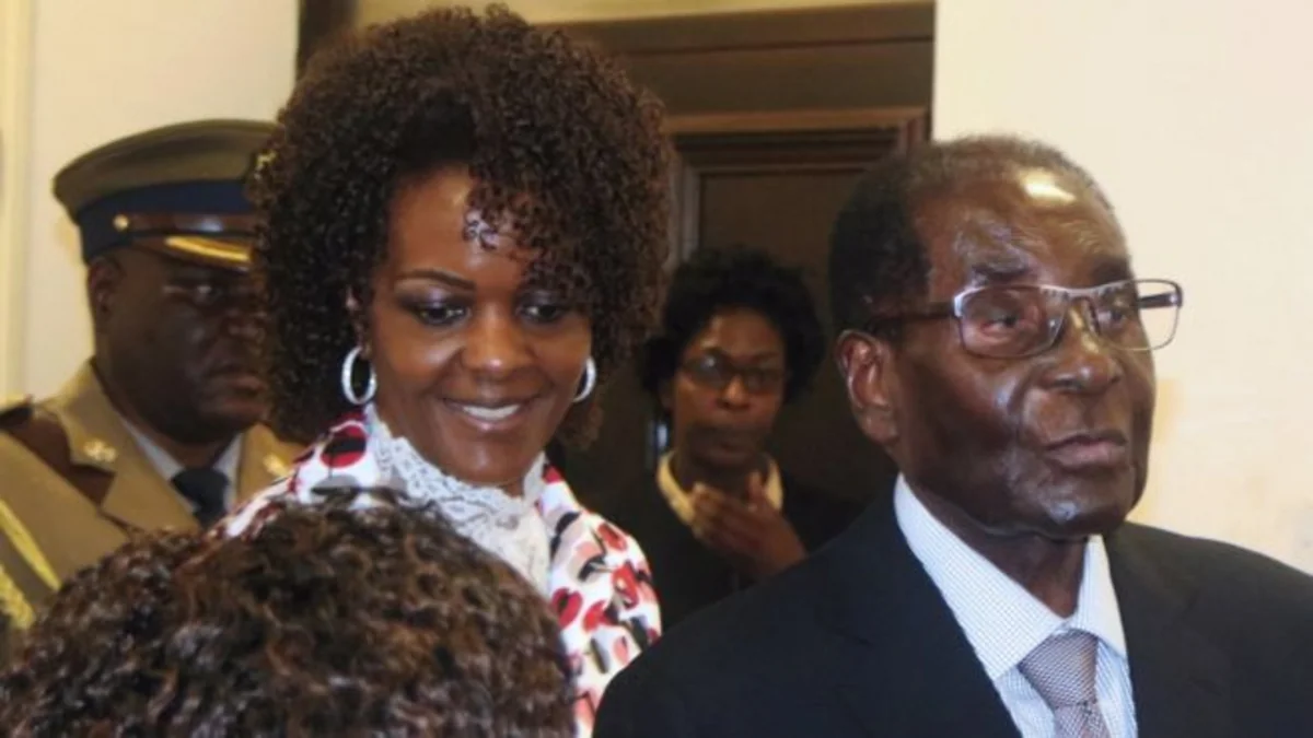 Wife of Zimbabwe president: Even a dead Mugabe could stand in election