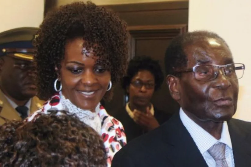 Wife of Zimbabwe president: Even a dead Mugabe could stand in election
