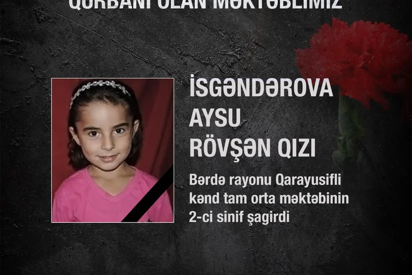 Təhsil naziri Bərdədə həlak olan şagirdin yaxınlarına başsağlığı verdi