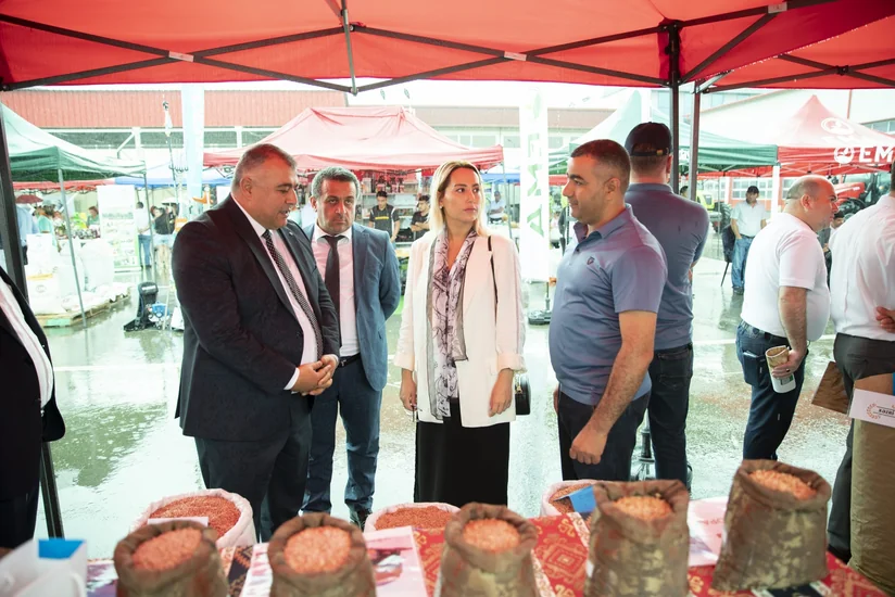 Ağstafada toxum sərgi-satış yarmarkası təşkil olunub