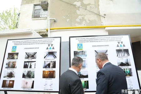 Bakıda binalara yeni liftlərin quraşdırılmasına başlanılıb